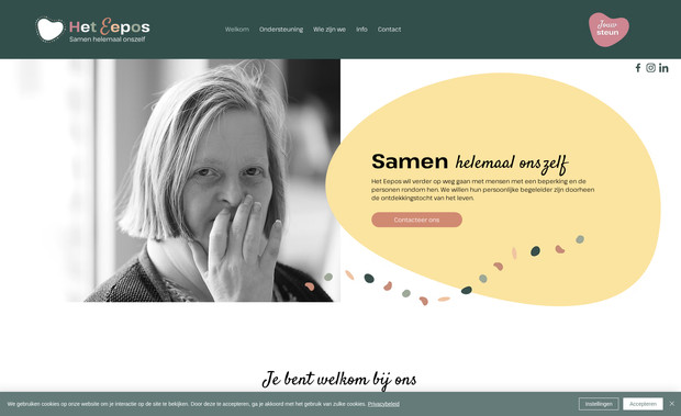 Het Eepos: Huisstijl en webdesign. Advies en begeleiding. 