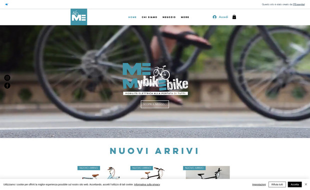 Negozio online eBike - Sito eCommerce: undefined