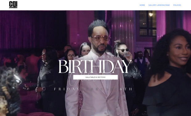 CGI Entertainment: A dynamic site built for high-end event promotion and client engagement. CGI Entertainment’s site features booking tools, artist showcases, and a sleek design that matches its upscale brand. Optimized for lead generation and perfect for talent buyers or corporate clients looking to book premier entertainment.