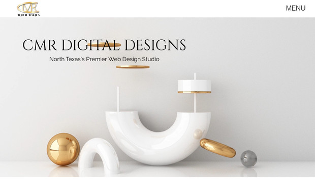 CMR DIGITAL DESIGNS: I built my personal business website using Editor X, and featured my work through Adobe Illustrator and other apps I have used creatively to showcase my web design, logo design, social media design, and more. 