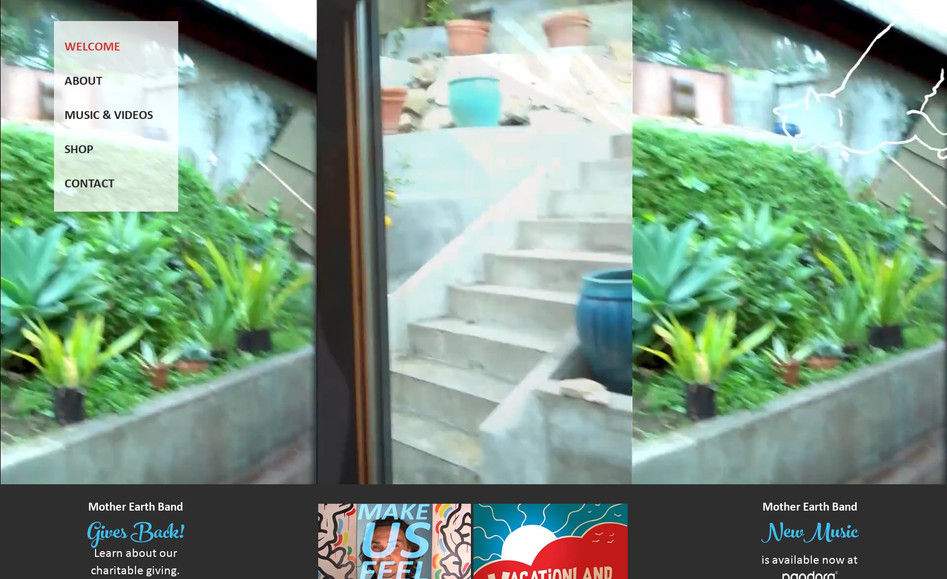 Digital and Physical Product Online Store: Music band website with digital download ecommerce and dropshipping online store.