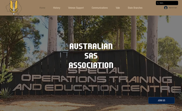 Australian SAS Association: My first major site design with the new Studio platform, a great success for the organisation. The Australian Special Air Service Association is an Incorporated body formed to perpetuate the close comradeship created between past and present members of SASR and to provide support to the Regiment.