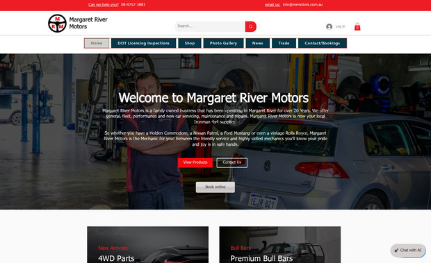 margaret-river-motor: **Margaret River Motor – Automotive Website**

Margaret River Motor is a professional automotive website designed to showcase services, vehicles, and brand trust.
The focus was on a clean layout, easy navigation, and a strong business presence.

**What I did:**
• Website design and layout
• Automotive-focused UI
• Responsive for all devices
• Clean and professional look

This project highlights my ability to design business websites that are simple, modern, and client-focused.
