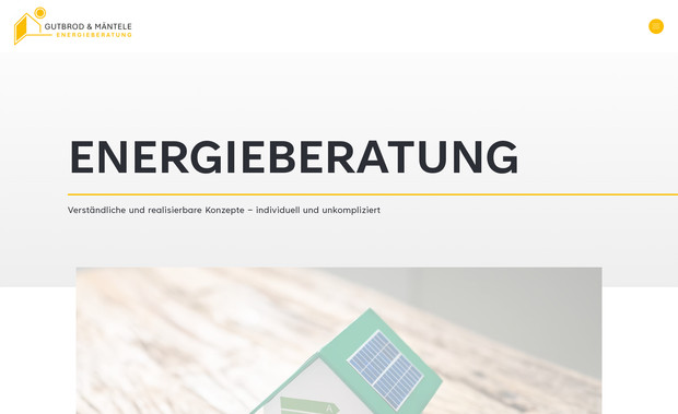 Gutbrod und Mäntele: Studio X Website