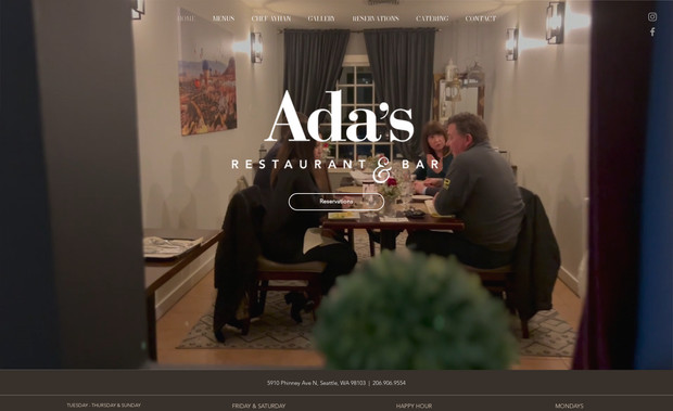 Ada's Restaurant: Website
Videography
Photography