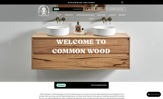 CommonWoodCo: undefined