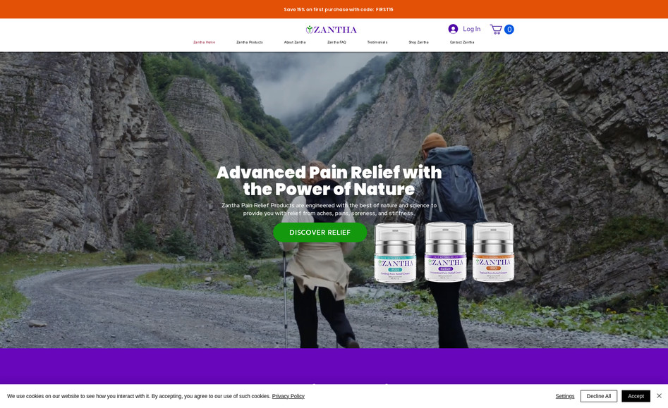 Zantha Products: Herbal Supplements