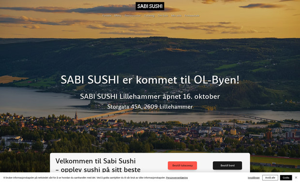 Sabi Sushi: Sabi Sushi hadde behov for et nytt og mer moderne design, som passet bedre til deres verdier. Som en av Norges største sushikjeder, så var SEO, brukervennlighet og design det som spilte størst rolle. Den nye nettsiden deres har økt trafikken deres og salget på landsbasis.