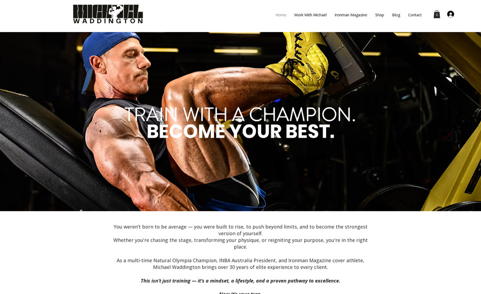 Michael Waddington: I built the website to reflect Michael’s expertise as a bodybuilding coach, personal trainer, and athlete, creating a strong, professional platform that attracts and converts serious clients.

The site is designed to highlight Michael’s credentials, showcase client results, and clearly explain his coaching services. I created a structure that’s easy to navigate, mobile-friendly, and built to grow with his business. 

I handled everything — from layout and copywriting to integrating booking and contact systems — so Michael could focus on coaching while the website works 24/7 in the background. 

The result? A website that doesn’t just look good — it works hard to grow his coaching business and connect him with the right clients.
