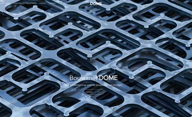 DOME 2: A professional investment firm website designed to showcase DOME Investments’ expertise in Dutch manufacturing SMEs. Features clear navigation, detailed team profiles, sector-focused content, and an organized approach to presenting their services and investment philosophy.