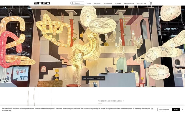 ango: Design website