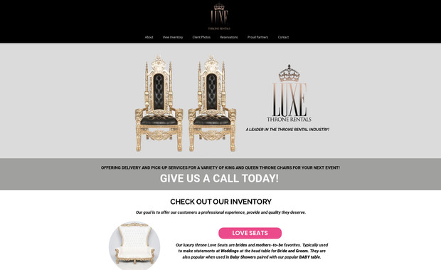 Luxe Throne Rentals: undefined