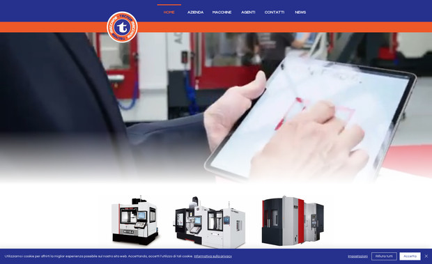 Tecnor Macchine : Creazione sito e comunicazione integrata per una società dell'industria 4.0.

Website creation and integrated communication for an industry 4.0 company.