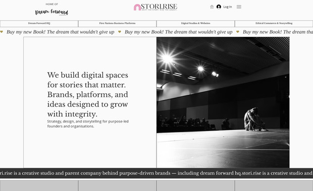 STORI.RISE: Stori.Rise designs story-driven websites and digital ecosystems for purpose-led founders, First Nations businesses, authors, and growing service brands.
We don’t just “build websites.” We create aligned online foundations that help you communicate clearly, attract the right clients, and grow with confidence.
Our services include:
Custom Wix website design (Wix Studio & Classic)
Brand clarity and messaging refinement
Membership and portal builds
Booking & eCommerce integration
SEO setup and optimisation
Content writing and blog structure
Ongoing website management and support
Every project begins with strategy — understanding who you are, who you serve, and how your digital presence can work for you (not just sit there).
If your business has heart and ambition, we’ll help you build the online presence to match.
