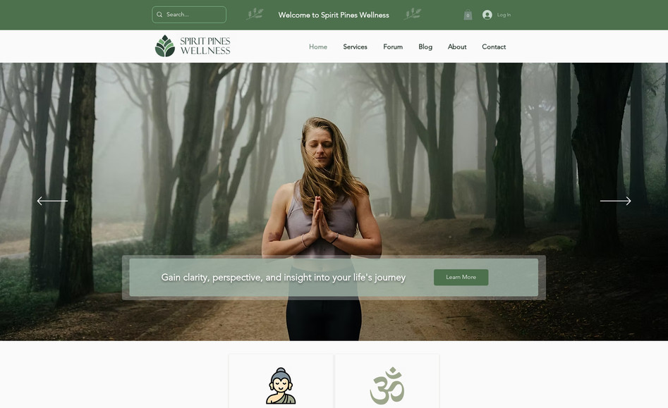 SpiritPinesWellness: Eye-catching & Clean Design
Advanced Booking Capabilities