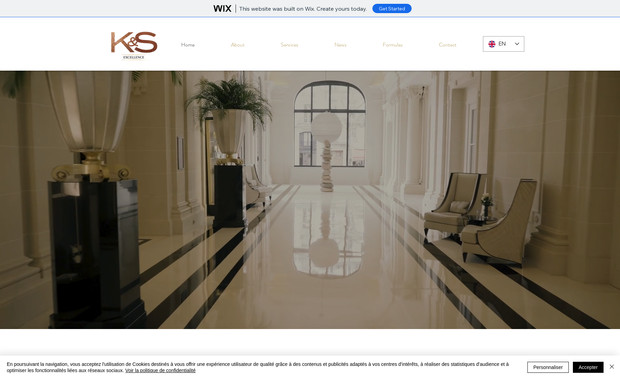 K&amp;amp;S Excellence: Site conciergerie de luxe