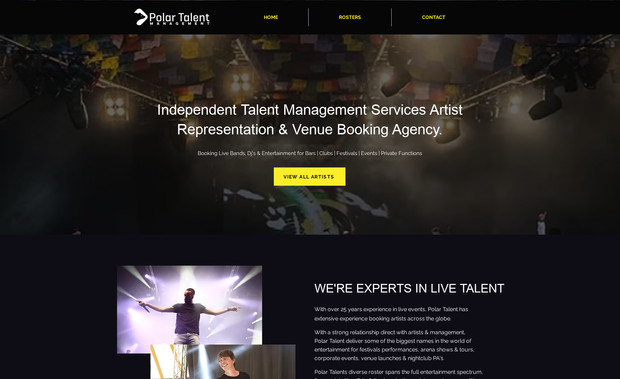 polartalent: Complete website design and customization. 
