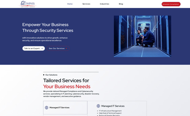 IT Company: Multi Page Website and SEO for IT company