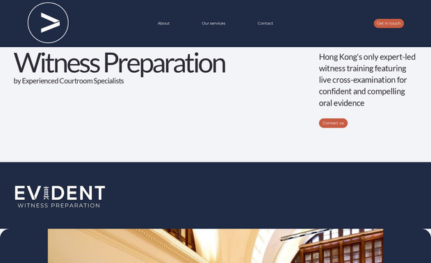 Evident: Full website redesign and SEO setup.