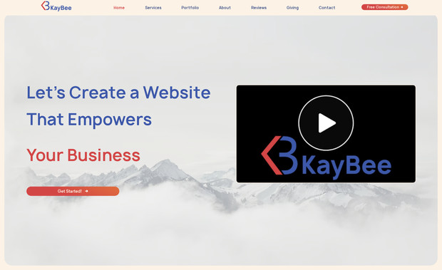 KayBee: Our services ensure an initial successful launch of your website, plus ongoing support for your continued growth.