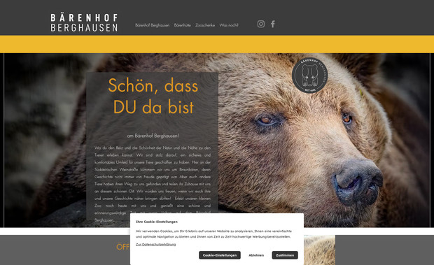 Bärenhof Berghausen: SEO, Input Design und Konvertierung