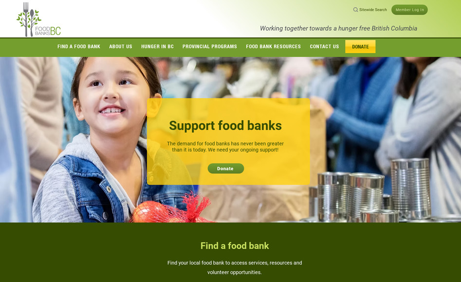 Food Banks BC - Renovation Design / CMS: Advanced Website Redesign and Rebuild

Created by: Shannah Asher