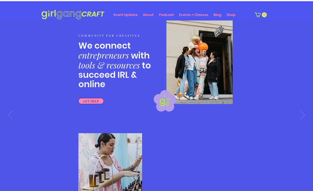Girl Gang Craft: Velo code, filter posts by category, database structure and dynamic pages