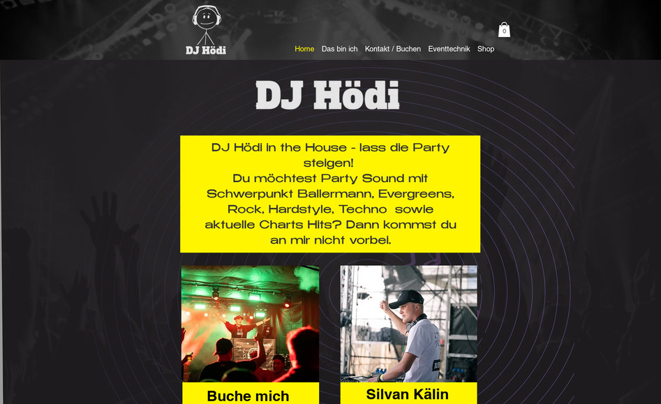 Dj Hoedi: - Webdesign
- SEO
- Datenschutz, Impressum