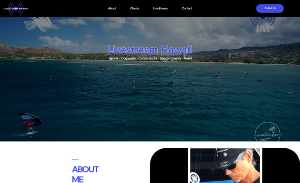 LIVESTREAM HAWAII: I completed a full website redesign for LiveStream Hawaii, transforming their online presence into a sleek, modern platform built to drive viewers directly to their YouTube channel. The new site highlights Terry’s real-time island broadcasts with clean visuals, intuitive navigation, and a layout that prioritizes video engagement. Every section is designed to funnel visitors toward his live streams and past event coverage, helping him grow his audience while giving his brand a professional, high-quality digital home.