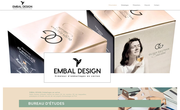 Embalycom: Refonte de site