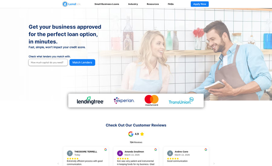 Lendtek | Advanced Website Build: Revitalizing LendTek: A Modern Web Experience

LendTek, a small business loans agency, was in need of a dynamic and modern website that could effectively communicate their services and foster a sense of trust and authority with their clients. The aim was not only to inform visitors about LendTek's offerings but also to provide an interactive experience that would generate leads and help the business grow.

The website was built using the classic Wix editor, leveraging its inbuilt features and plugins to create a vibrant and interactive interface. The use of dynamic pages and embeds allowed us to create a seamless and engaging user experience. Each page was carefully designed to offer valuable information about LendTek's services while leading visitors towards making contact or initiating the loan process.

A key challenge during the project was creating a design that would instill confidence in visitors and present LendTek as a trustworthy and authoritative entity. This was achieved by focusing on the quality and relevance of the content, as well as the design elements such as the webform and imagery. A blend of high-quality, professional images and well-structured forms contributed to the overall aesthetic, enhancing the site's credibility and approachability.

One of the notable achievements of the project was the implementation of a chatbot. After launch, there was a significant 19% increase in chatbot leads within the first week, indicating that visitors found the interactive element not only user-friendly but also an effective way of initiating their journey with LendTek.

In summary, this project was about more than just building a website for LendTek. It was about creating an online space that resonates with their target audience, helps to build relationships, and ultimately drives the growth of the business. With a strong focus on user experience and quality design elements, we were able to create a website that aligns with LendTek's mission and contributes to their ongoing success.