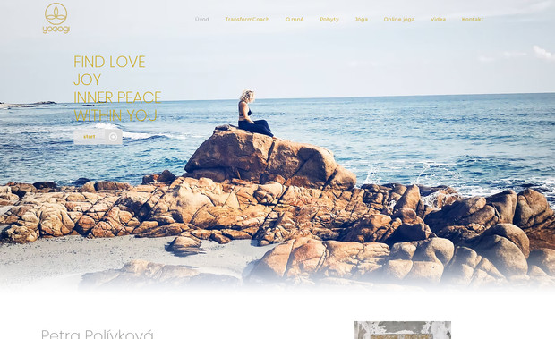 Yooogi: Yoga instructor. Website design, SEO, Google Analytics integration.