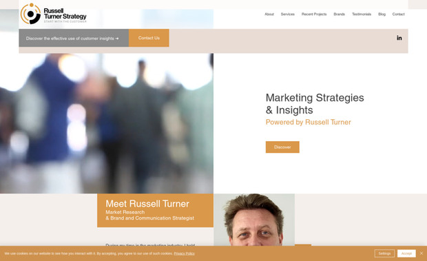 Russell Turner : Marketing Advice 