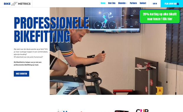 Bike Metrics: Brand identity, Webdesign and SEO