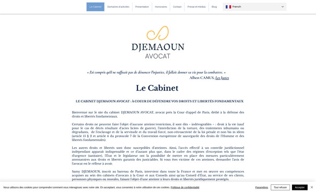DJEMAOUN AVOCAT - Paris: 1er page Google : avocat droit asile Paris ,  avocat fonction publique paris