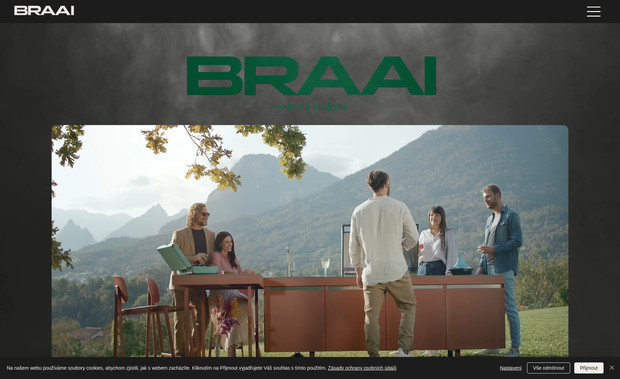 Braai: outdoor kitchen