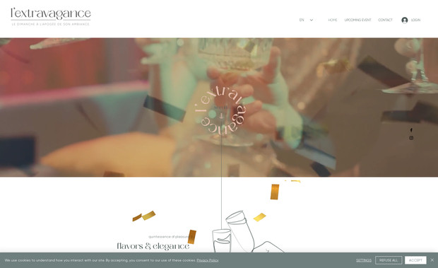 Les Brunchs Festifs Genève : L'Extravagance : Découvrez le site L'Extravagance, où le système de scroll dynamique vous plonge dans une expérience immersive unique. Ce site offre une gestion complète du branding et du marketing à 360 degrés, assurant un rendu élégant et sophistiqué à chaque visite. Explorez notre univers où chaque détail est pensé pour captiver et inspirer, tout en offrant une navigation fluide et intuitive. Bienvenue dans une nouvelle ère de l'élégance en ligne avec L'Extravagance.