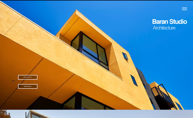 Baran Studio: In this project we developed a conversion friendly and aesthetically pleasing website.