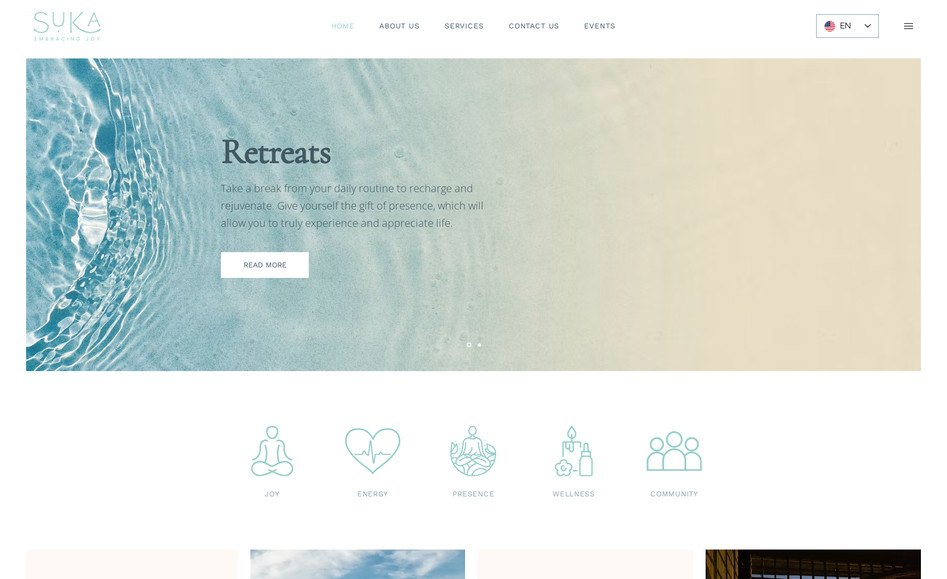 Suka: En Keycode Agencia Digital creamos el sitio sukalife.com con un diseño fresco y dinámico que refleja el enfoque de la marca en el bienestar y el servicio al cliente. Desarrollamos una interfaz intuitiva y visualmente atractiva, optimizada para garantizar una navegación fluida y accesible en cualquier dispositivo. Nuestro equipo implementó funcionalidades que priorizan la experiencia del usuario, facilitando la exploración de productos y servicios. El resultado es un sitio web que combina estética, funcionalidad y un claro enfoque en transmitir el sentido de servicio que caracteriza a Sukalife.