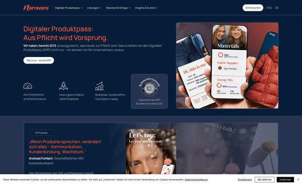 Narravero: In Zusammenarbeit mit der Narravero GmbH haben wir uns gemeinsam den Herausforderungen gestellt, die Website in Wix Studio umzusetzen und sie auf allen Ebenen zu optimieren. Die überarbeitete Website ist nun schneller, SEO-optimiert und besser für mobile Geräte angepasst. Gleichzeitig haben wir dafür gesorgt, dass die Brand Identity erhalten bleibt.

Wir sind stolz darauf, Narravero auch in Zukunft als SEO- und Wix-Partner zur Seite zu stehen.