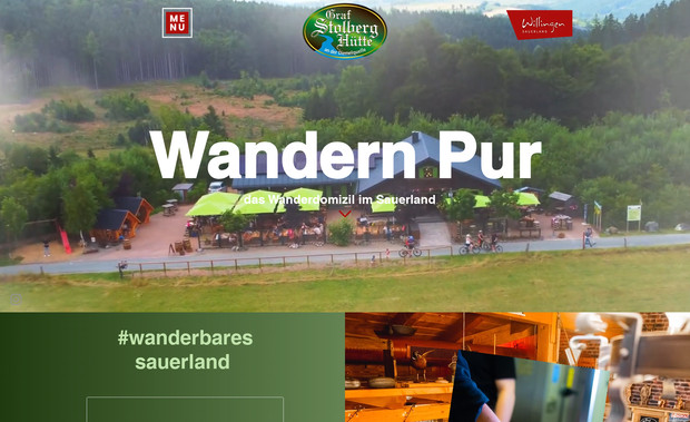 Graf Stolberg Hütte: 
Herzlich willkommen in der Graf Stolberg Hütte, dem Wanderdomizil im Sauerland.

​

Die Seele einmal baumeln lassen und gemütliche Stunden in Hütte oder Biergarten mit Freunden genießen, das ist Lebensart. Ein schönes Ziel für Wanderer und Radfahrer, für Familien und auch Gruppen. Ob Vereinsausflüge, Geburtstage oder Firmenfeiern – wir sind gerne Ihr Gastgeber!