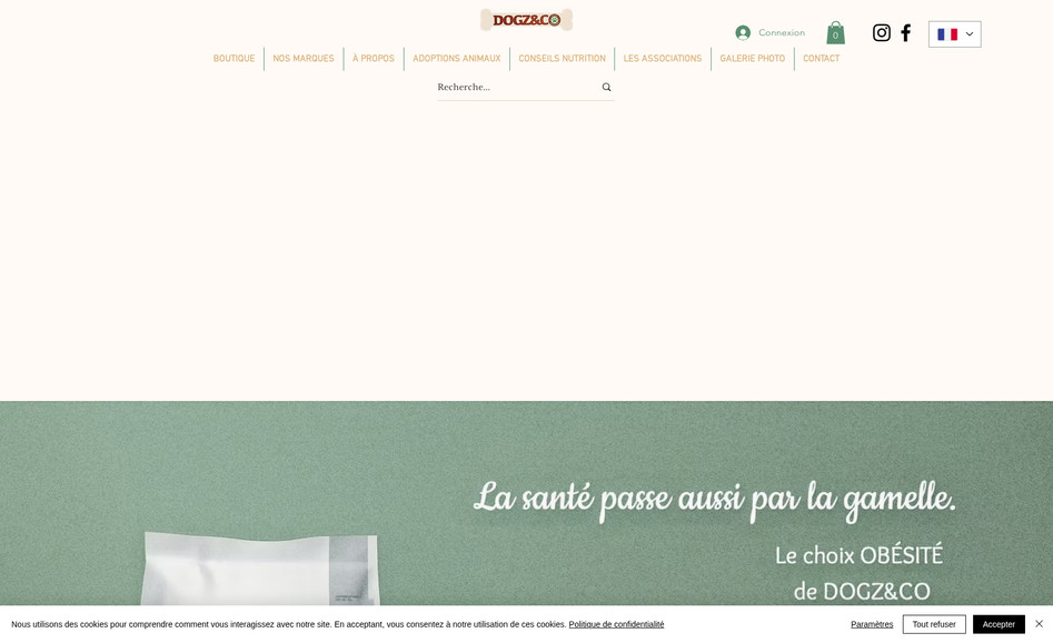 Dogz & Co: Siteweb alimentation animal