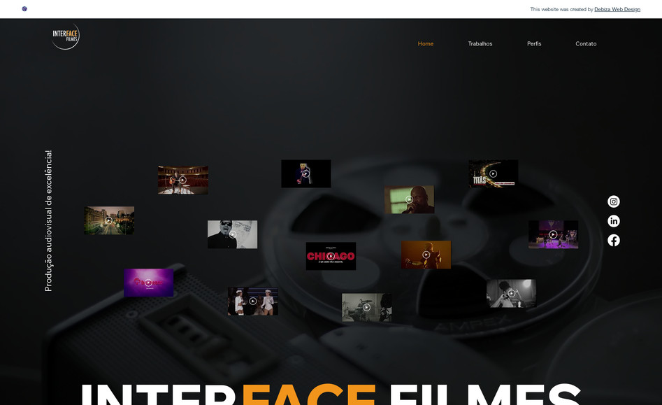 Interface Filmes: undefined