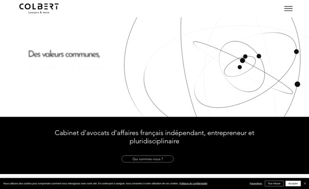 Colbert: Projet intégral, site clés en main : design, contenu, UX design (parcours utilisateur), référencement naturel, pages légales, formation au SEO
