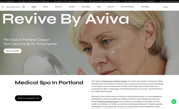 Revive By Aviva: Physician Private Practice & Skin Care Line