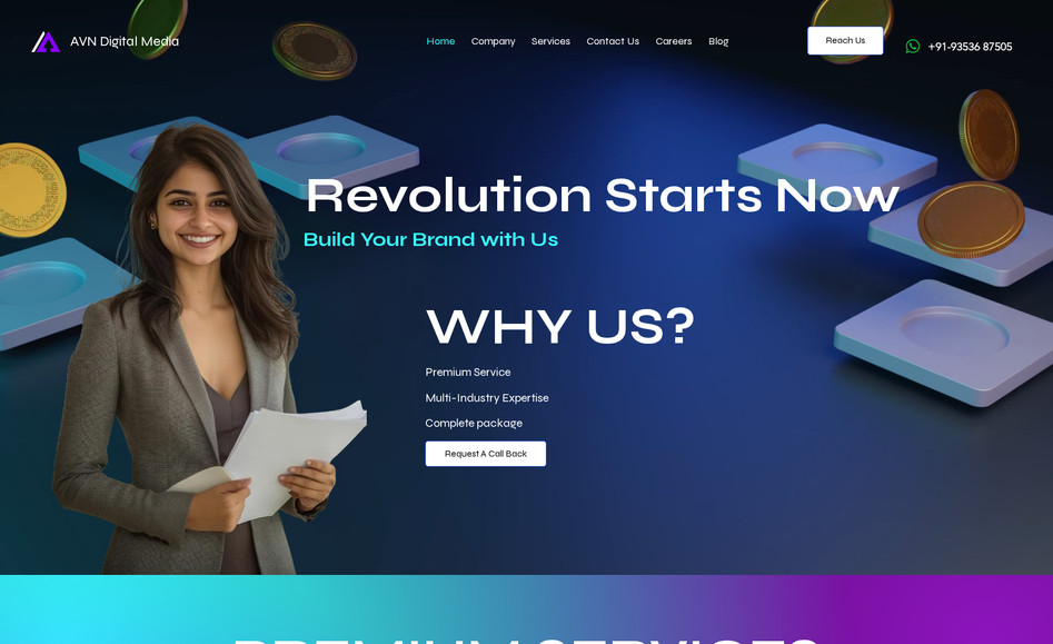 AVN Digital Media: We Design Your Website Like It’s Our Own! 💻✨

Every project we take on is built with passion, precision, and a commitment to excellence—just like we would for ourselves. From custom designs to seamless functionality, we ensure your site stands out and delivers results.

✅ Unique & Engaging Designs
✅ SEO-Optimized & Mobile-Friendly
✅ Fast, Secure & High-Performing

Let’s create something extraordinary together! 🚀