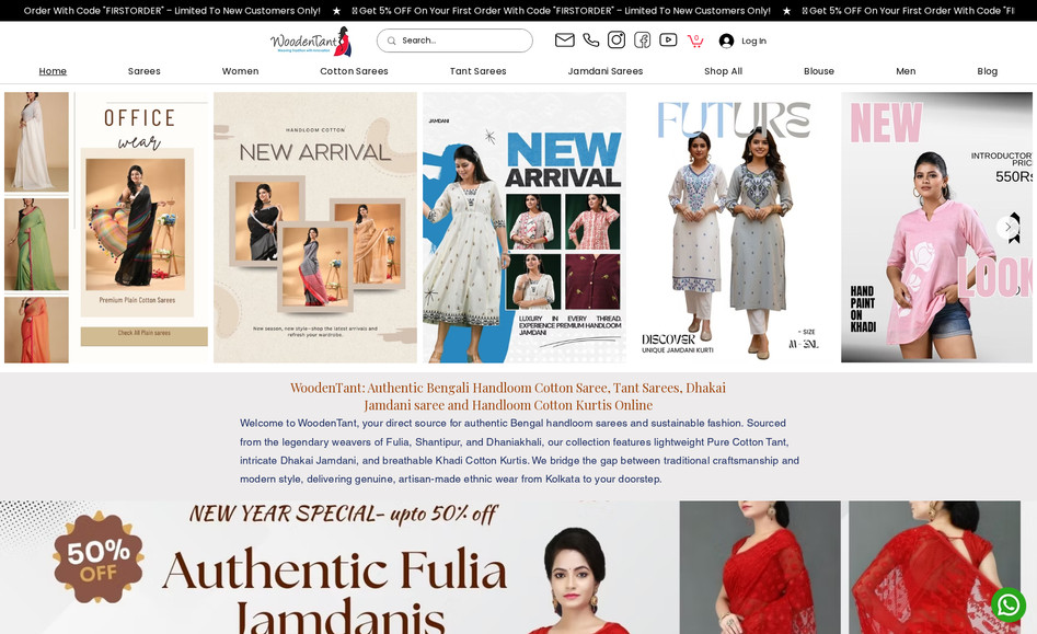 Woodentantsite: WoodenTantStore.com offers a seamless online shopping experience, showcasing an exquisite collection of handcrafted wooden products. The website's elegant design and user-friendly interface reflect the brand's commitment to quality and aesthetic appeal. Developed by Reputes, it stands as a testament to our expertise in creating visually stunning and functional e-commerce platforms.