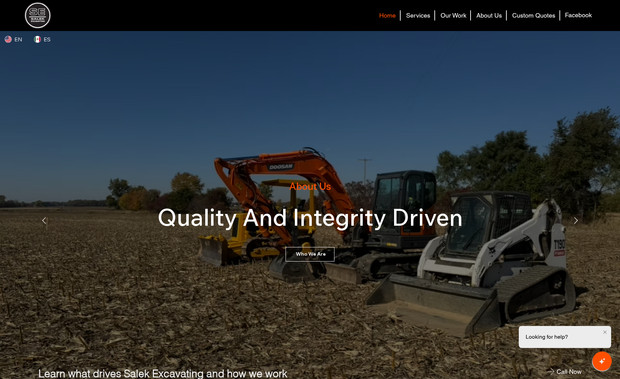 Salek Excavating: Salek Excavating approached us because their website made it difficult for customers to quickly find what they needed, and they aimed to increase leads through organic local search traffic. Following a comprehensive website redesign and implementation of our SEO strategy, Salek Excavating is now poised to rank at the top among local excavation businesses in their area.