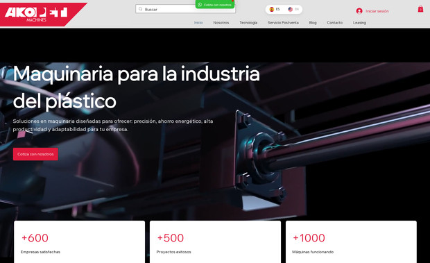 Akopet: 1. Contexto del Cliente

Industria: Maquinaria industrial en México

Necesidad inicial: Mejorar visibilidad digital, generar confianza de marca y atraer leads calificados en un sector B2B altamente competitivo.

Desafío: Sitio web poco optimizado para SEO, baja indexación en Google, ausencia de estrategia de contenidos y limitado alcance en buscadores.

2. Acciones de Asesoría Creativa

Diseño Web y Branding

Migración y modernización del sitio en Wix Studio.

Implementación de un diseño responsive alineado con la identidad corporativa.

SEO (Optimización en buscadores)

Auditoría SEO inicial.

Optimización On-Page: keywords estratégicas, metadescripciones, titles, alt text en imágenes.

Configuración de blog y estrategia de contenidos para posicionar temas clave en maquinaria industrial.

Indexación y ajustes en Google Search Console.

SEM (Marketing en buscadores)

Campañas en Google Ads enfocadas en búsqueda con intención de compra.

Segmentación geográfica México – Latinoamérica.

Monitoreo y optimización de CTR y CPC.

Gestión de Leads

Implementación de formularios optimizados.

Integración con CRM para seguimiento de oportunidades.

Flujo de automatizaciones para respuestas inmediatas.