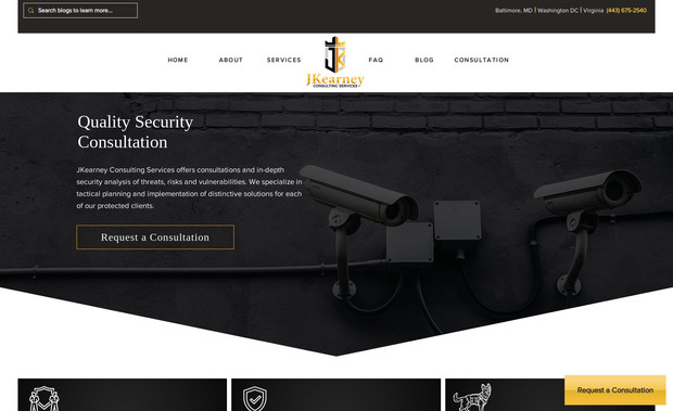 Jkearneyconsulting: This is a classic website with booking and blogs. In the development of this project, we paid careful attention to branding.  The client came to us with a request for a redesign website with an expedited timeline.  We were able to reach all the client's goals and make a beautiful website we are all proud of! 